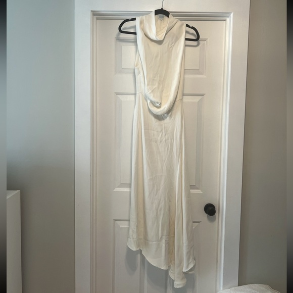 Acler Ivory Hurley Draped Midi-Dress - Picture 5 of 12